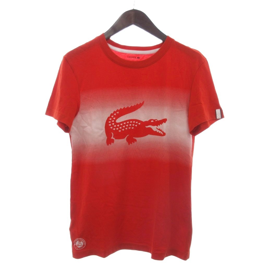 【中古】ラコステ LACOSTE Tシャツ カ�