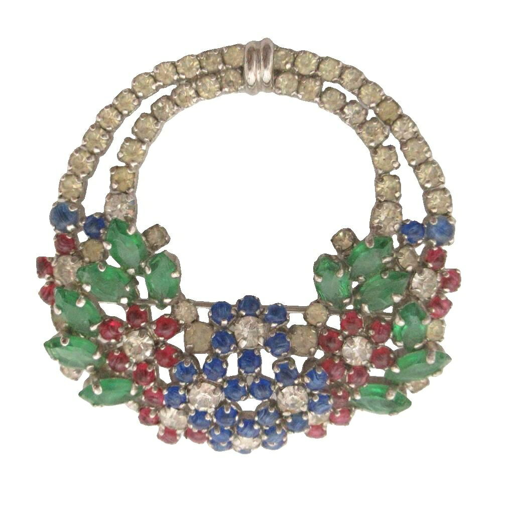【中古】クリスチャンディオール Christian Dior ヴィンテージ フラワーバスケット...