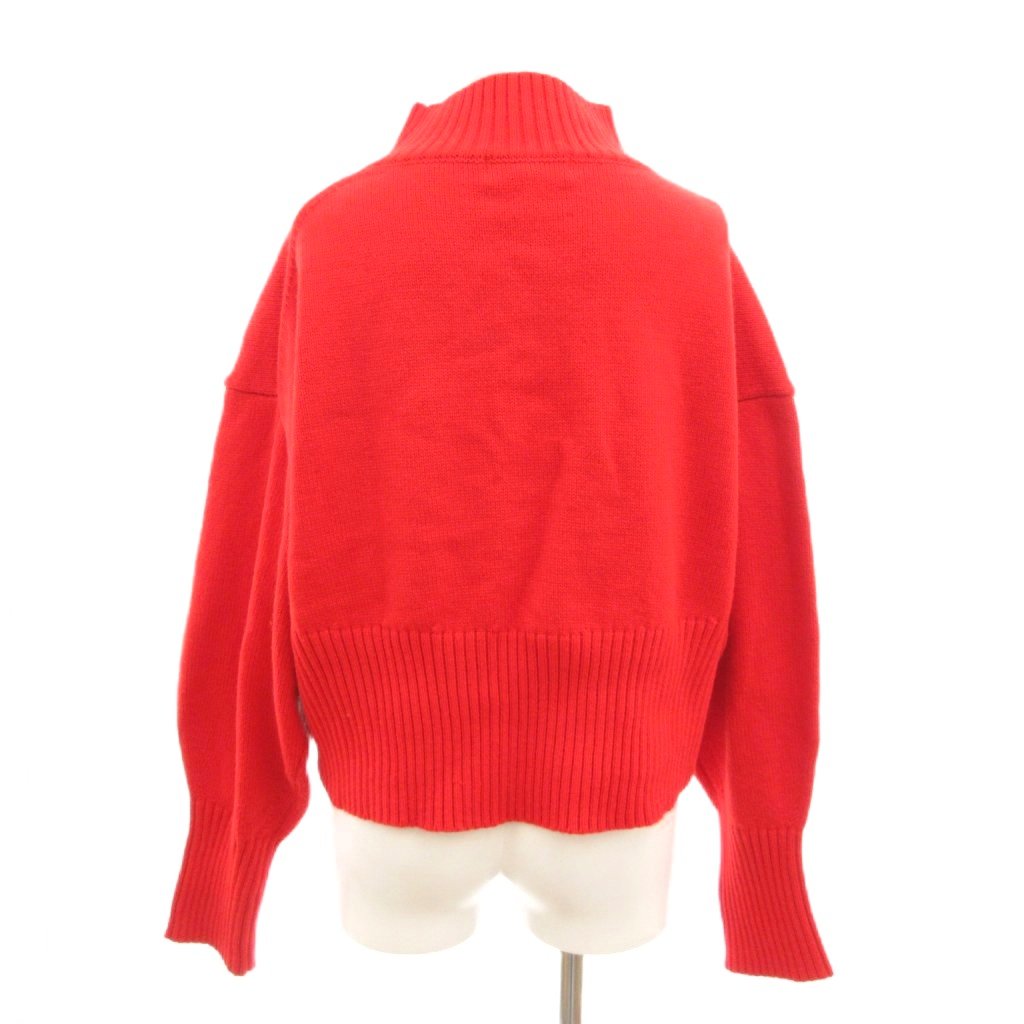 【中古】ロペピクニック ROPE Picnic 美品 ニット セーター 38 赤 レッド ハイネック 長袖 リブ /NL レディース 【ベクトル 古着】 260623 auc-vector-21074369 ブランド古着の買取販売ベクトル サンプル画像2