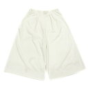 イエナ スローブ IENA SLOBE ガウチョ パンツ スカンツ クロップド ワイド フレア 白 ホワイト 美品 171220 レディース 【中古】【ベクトル 古着】 171220 ブランド古着ベクトルプレミアム店
