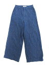 B&Y ユナイテッドアローズ BEAUTY&YOUTH ビューティー&ユース ガウチョパンツ ワイド デニム S 青 ■ △ レディース 【中古】【ベクトル 古着】 180206 ブランド古着ベクトルプレミアム店