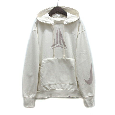 【中古】ナイキ NIKE 2024SS スウェット パーカー JA DF プルオーバー フーディ Dri-FIT FN2988-133 ホワイト 白 S メンズ 【ベクトル 古着】 250203
