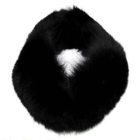 【中古】未使用品 ノエルヴォーグ NOEL VOGUE ブルーフォックスファー ティペット ...