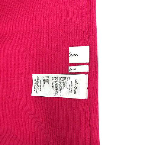 【中古】ミラオーウェン Mila Owen 前後2way シルク混 リブ ニット タンクトップ ロゴ刺繍 ピンク 0 09WNT221169 レディース 【ベクトル 古着】 260522 auc-vector-21279574 ブランド古着の買取販売ベクトル サンプル画像3