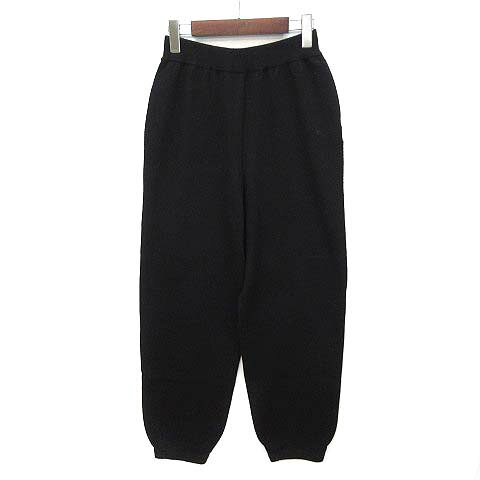 【中古】ミラオーウェン Mila Owen 2024AW スウェットライク ワイド ニット パンツ ブラック 黒 0 09WNP244090 レディース 【ベクトル 古着】 260730 auc-vector-21279782 ブランド古着の買取販売ベクトル パッケージ画像