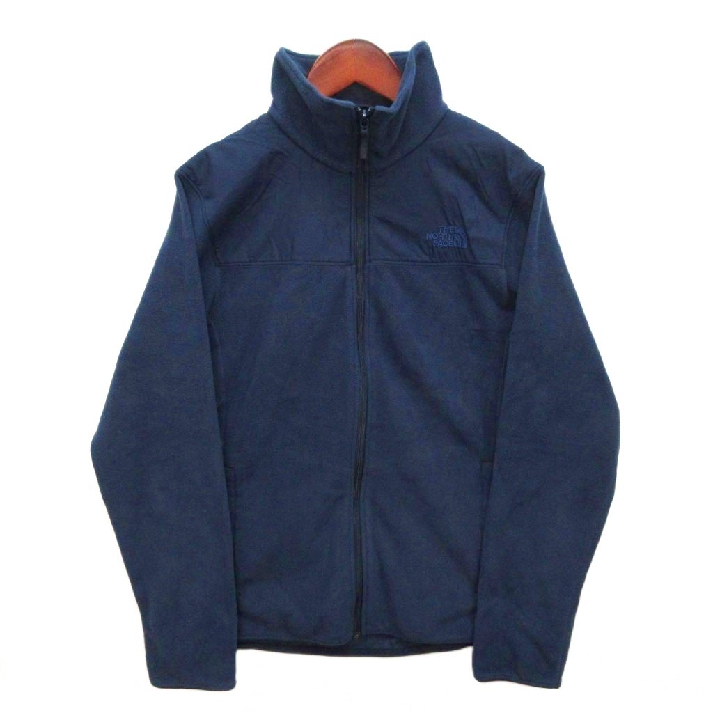 【中古】ザノースフェイス THE NORTH FACE マウンテン バーサ マイクロ フリース ジャケット MOUNTAIN VERSA MICRO JACKET NLW21404 ネイビー L レディース 【ベクトル 古着】 261015