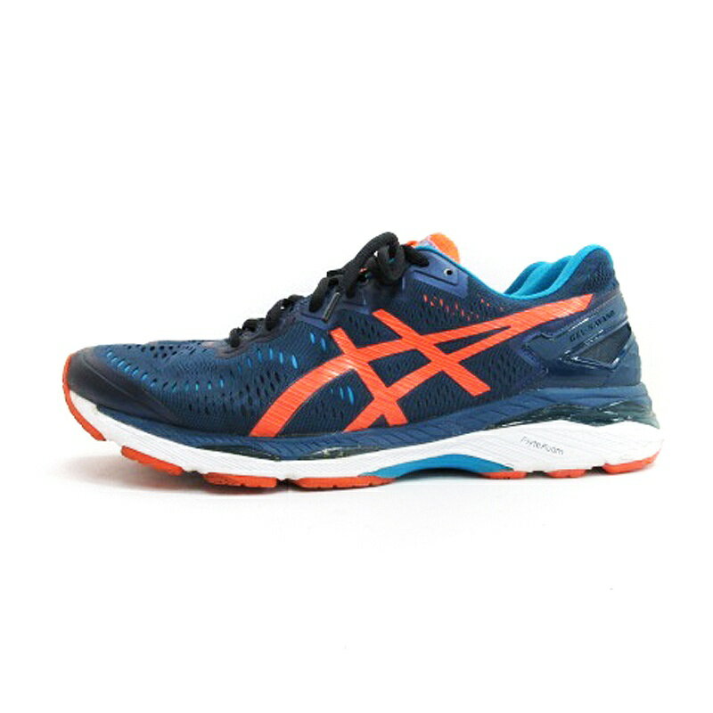 【中古】アシックス asics ランニングシューズ ゲルカヤノ スニーカー TJG943 29cm ネイビー 240509E メンズ 【ベクトル 古着】 240509