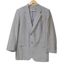 【中古】ドーメル DORMEUIL テーラードジャケット 英国製 シングル 2B 背抜き marui imai ブラウン系 ■GY99 メンズ 【ベクトル 古着】 241222