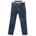 【中古】ドミンゴ Domingo アンクル スリム ストレッチ デニム パンツ ジーンズ インディゴ SS 250408E レディース 【ベクトル 古着】 25...