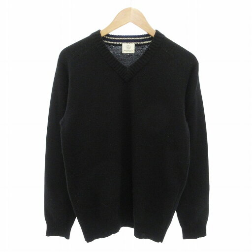 【中古】B&Y ユナイテッドアローズ BEAUTY&YOUTH ビューティー&ユース ニット セーター Vネック ウール 長袖 M 黒 ブラック /FF ■GY14 メンズ 【ベクトル 古着】 250417 【中古】B&Y ユナイテッドアローズ BEAUTY&YOUTH ビューティー&ユース ニット セーター Vネック ウール 長袖 M 黒 ブラック /FF ■GY14 メンズ 【ベクトル 古着】 250417
