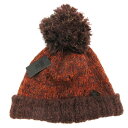 【中古】アナスイ ANNA SUI ニット帽 ニットキャップ ラメ ブラウン系 250422E 帽子 レディース 【ベクトル 古着】 250422