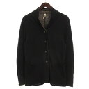 【中古】エムズ ブラック m's braque ニット カーディガン ウール ブラック 36 メンズ 【ベクトル 古着】 250426