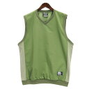 【中古】バックチャンネル BACK CHANNEL DRY VEST ノースリーブ カットソー Vネック オリーブ M 250523E ■GY03 メンズ 【ベクトル 古着】 250523(4)