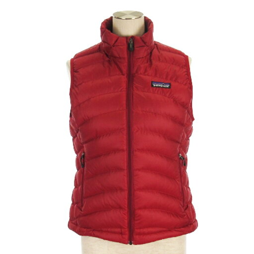 【中古】パタゴニア Patagonia DOWN SWEATER VEST ダウンベスト ジップアップ 84627 レッド S レディース 【ベクトル 古着】 250520 【中古】パタゴニア Patagonia DOWN SWEATER VEST ダウンベスト ジップアップ 84627 レッド S レディース 【ベクトル 古着】 250520