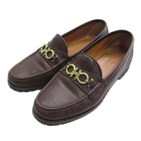 Ferragamo ローファー パープル/ベージュ　新品未使用　24.5 楽天市場】24.5cm（ブランドフェラガモ）（ローファー