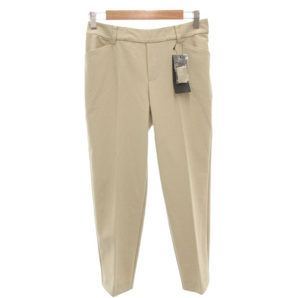 【中古】未使用品 クードシャンス CdeC COUP DE CHANCE タグ付き スラックス パンツ 36 ベージュ /FF ■FF レディース 【ベクトル 古着】 251031(4)