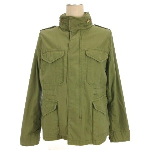 【中古】ドゥーズィエムクラス DEUXIEME CLASSE ミリタリー ジャケット 38 カーキ 260115E ■TC レディース 【ベクトル 古着】 260115