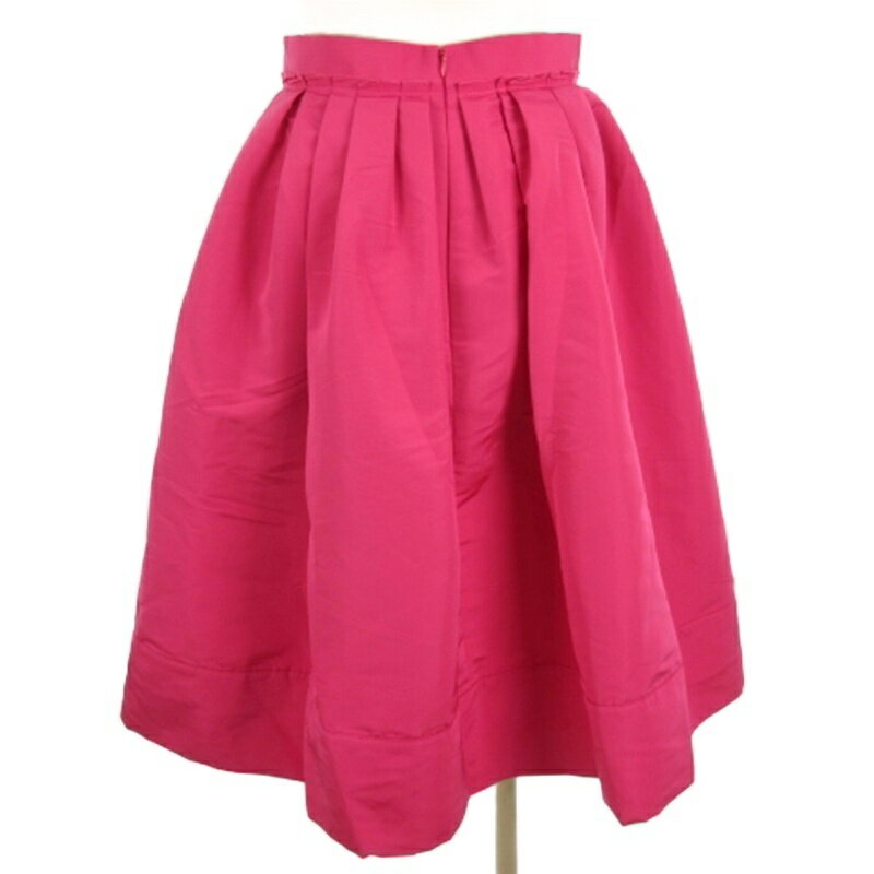 【中古】ミュゲ muguet ボックスプリーツ スカート ピンク F ■TC レディース 【ベクトル 古着】 260113