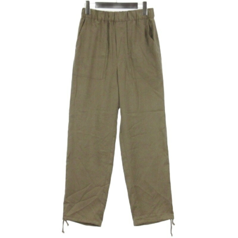 Long Pants - 【中古】ウィムガゼット Whim Gazette フェイクスエード イージー パンツ グレー系 F ■TC レディース 【ベクトル 古着】 260130