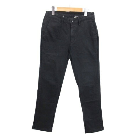 【中古】エドウィン EDWIN WEEK AND DAY REGULAR FIT CHINO チノ パンツ M ブラック K4020 ■GY12 メンズ 【ベクトル 古着】 260211
