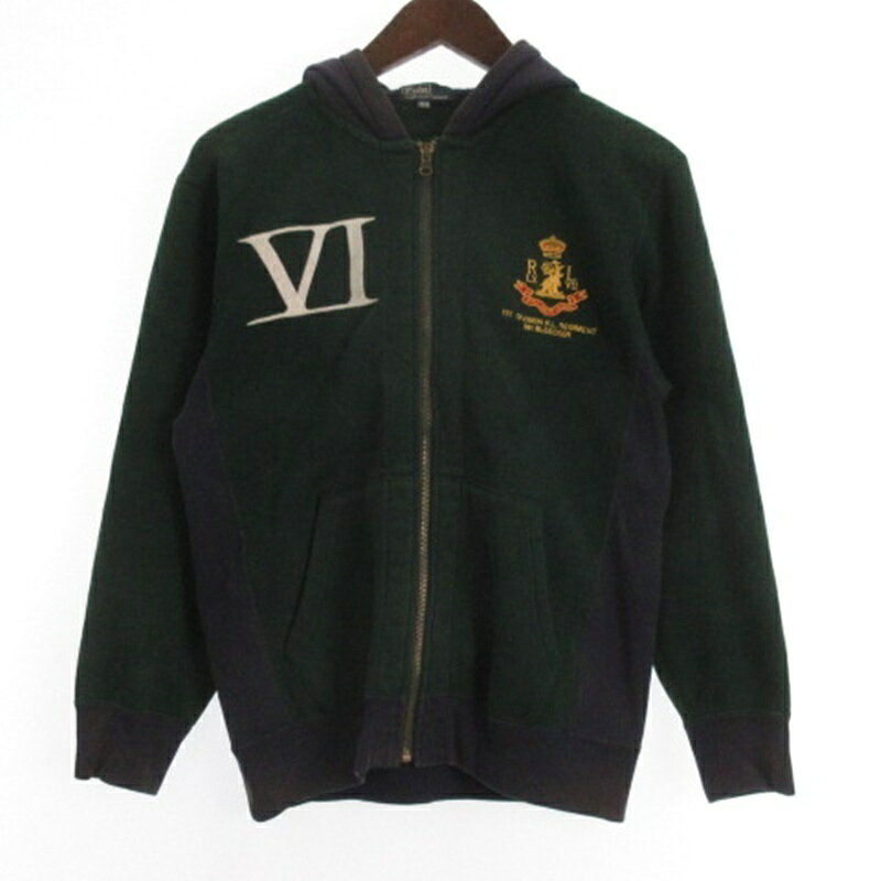 【中古】ポロ バイ ラルフローレン Polo by Ralph Lauren スウェット ジップ パー...
