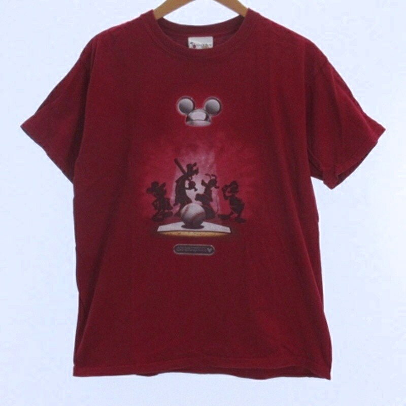【中古】ディズニー Disney ミッキー プリント Tシャツ トップス レッド XL ■GY12 キッズ 【ベクトル 古着】 260222ブランドディズニー Disney表記サイズXL実寸サイズ肩幅：48cm　身幅：49cm　着丈：64cm　袖丈：17cm　　素材コットン色レッド状態・プリントひび割れ ・全体的に色褪せ 多少の使用感がございますが、その他に目立ったダメージはなく、問題なくご使用いただける商品です。 ※あくまでも中古品ですので掲載写真や記載内容をご確認いただき、ご理解の上ご購入ください。商品のお問い合わせの回答を休止しております。＊各商品ページの商品詳細等をご確認の上ご購入ください。【中古】ディズニー Disney ミッキー プリント Tシャツ トップス レッド XL ■GY12 キッズ 【ベクトル 古着】 260222状態ランク　”AB”詳細については、下記および「状態ランクについて」ページをご覧ください。未使用・新品の商品ほぼ新品同様の商品使用感が少なく、かなり状態の良い商品使用感はあるが、傷や汚れの少ない商品使用感の他、傷や汚れが見られる商品かなり大きな傷みがある難あり商品※S〜CランクはUSED品となりますので、使用感をご理解の上でご入札下さい。状態ランクについてinformationブランドディズニー Disney表記サイズXL実寸サイズ肩幅：48cm　身幅：49cm　着丈：64cm　袖丈：17cm　　素材コットン色レッド状態・プリントひび割れ ・全体的に色褪せ 多少の使用感がございますが、その他に目立ったダメージはなく、問題なくご使用いただける商品です。 ※あくまでも中古品ですので掲載写真や記載内容をご確認いただき、ご理解の上ご購入ください。商品のお問い合わせの回答を休止しております。＊各商品ページの商品詳細等をご確認の上ご購入ください。本商品は一点物です他サイトや店舗にて販売している商品です。多少のお時間差にて欠品になることもございます。予めご了承頂ますようお願い致します。ベクトル・サイズガイドはこちらこの商品と同じブランドの商品を見る