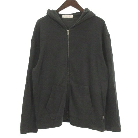 【中古】ジェラートピケオム GELATO PIQUE HOMME パーカー 薄手 グレー M ■GY12 メンズ 【ベクトル 古着】 260310
