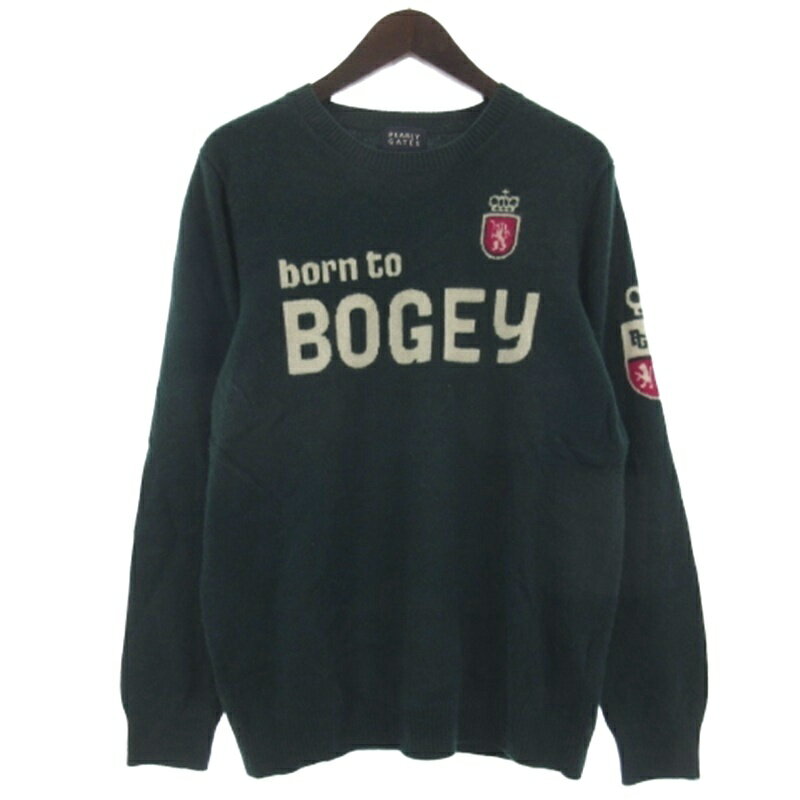 【中古】パーリーゲイツ PEARLY GATES カシミヤ100％ セーター ニット ゴルフウエア グリーン 6 ■GY12 メンズ 【ベクトル 古着】 260307ブランドパーリーゲイツ PEARLY GATES表記サイズ6実寸サイズ肩幅：38cm　身幅：48cm　着丈：63cm　袖丈：61cm　　素材カシミヤ100％色グリーン状態・全体に多少の毛羽立ちあり ※あくまでも中古品ですので掲載写真や記載内容をご確認いただき、ご理解の上ご購入ください。商品のお問い合わせの回答を休止しております。＊各商品ページの商品詳細等をご確認の上ご購入ください。【中古】パーリーゲイツ PEARLY GATES カシミヤ100％ セーター ニット ゴルフウエア グリーン 6 ■GY12 メンズ 【ベクトル 古着】 260307状態ランク　”AB”詳細については、下記および「状態ランクについて」ページをご覧ください。未使用・新品の商品ほぼ新品同様の商品使用感が少なく、かなり状態の良い商品使用感はあるが、傷や汚れの少ない商品使用感の他、傷や汚れが見られる商品かなり大きな傷みがある難あり商品※S〜CランクはUSED品となりますので、使用感をご理解の上でご入札下さい。状態ランクについてinformationブランドパーリーゲイツ PEARLY GATES表記サイズ6実寸サイズ肩幅：38cm　身幅：48cm　着丈：63cm　袖丈：61cm　　素材カシミヤ100％色グリーン状態・全体に多少の毛羽立ちあり ※あくまでも中古品ですので掲載写真や記載内容をご確認いただき、ご理解の上ご購入ください。商品のお問い合わせの回答を休止しております。＊各商品ページの商品詳細等をご確認の上ご購入ください。本商品は一点物です他サイトや店舗にて販売している商品です。多少のお時間差にて欠品になることもございます。予めご了承頂ますようお願い致します。ベクトル・サイズガイドはこちらこの商品と同じブランドの商品を見る