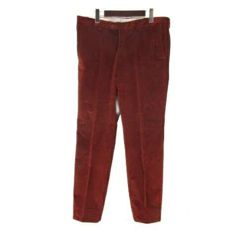 【中古】ブリオーニ BRIONI コーデュロイ パンツ ストレッチ 48 ブラウン系 ■GY62 メンズ 【ベクトル 古着】 260426