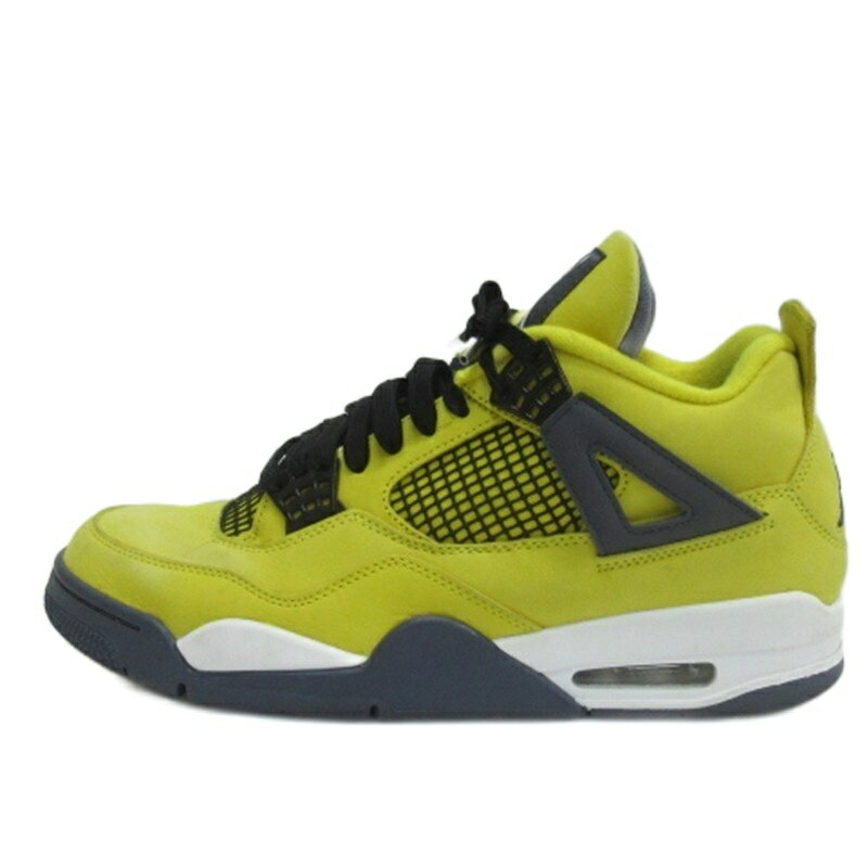 ナイキ NIKE AIR JORDAN 4 TOUR YELLOW エアジョーダン4 スニーカー CT8527-700 28cm メンズ 260410