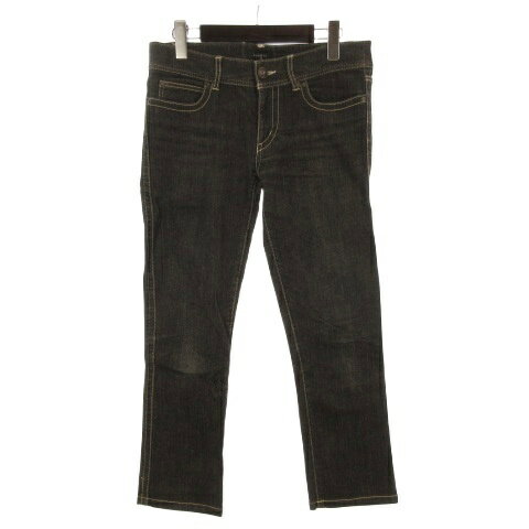 [Used] LOUNIE Denim Pants Jeans Size 38 Black 260424E Women's [Vector Used Clothing] 260424