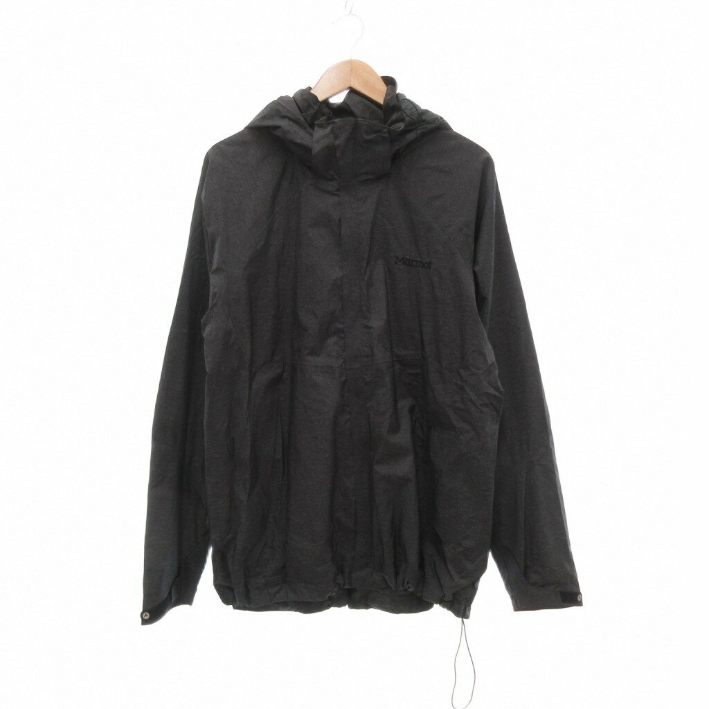 マーモット MARMOT nano pro Heather Ridge Jacket ナノプロ ヘザーリッジジャケット フード付き マウンテンパーカー XL 杢グレー系 /UO ■GY74 メンズ  260424