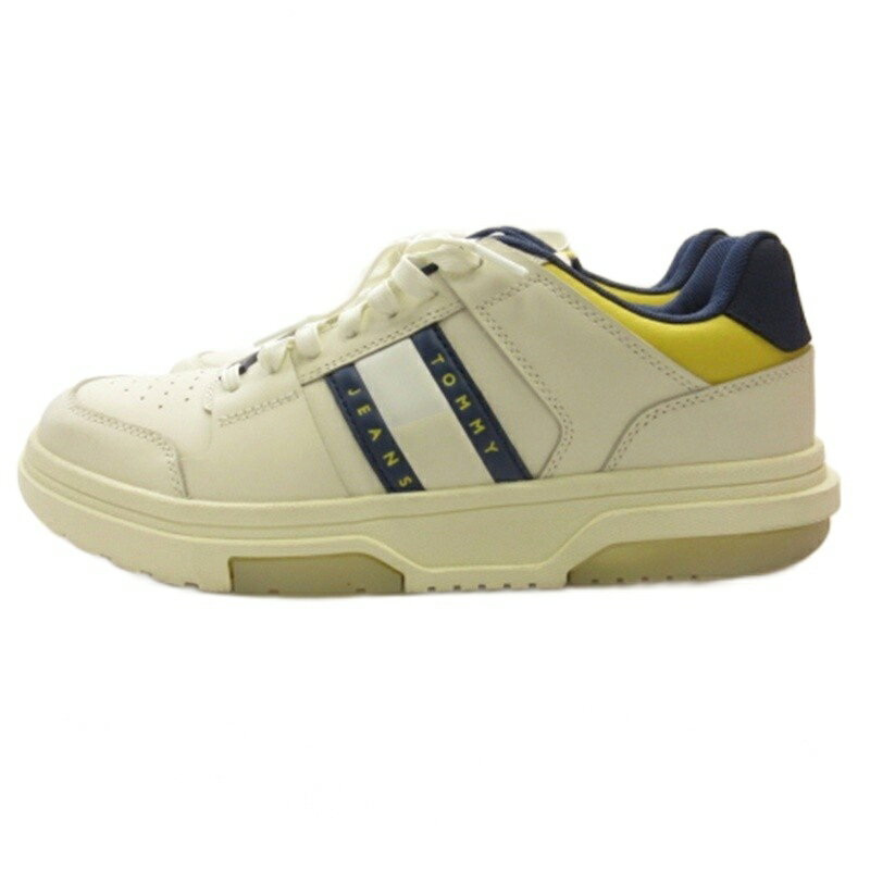 【中古】トミーヒルフィガー TOMMY HILFIGER jeans スニーカー ホワイト 24 ■GY74 レディース 【ベクトル 古着】 260412