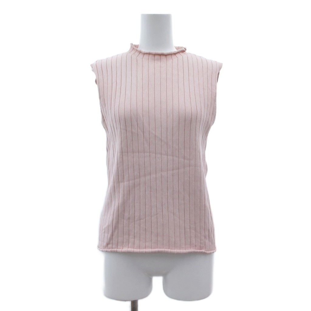 【中古】ロペピクニック ROPE Picnic セットアップ ニット セーター ノースリーブ フレアスカート ミモレ丈 38 ピンク リブ編み フリルネック /SD ■GY74 レディース 【ベクトル 古着】 260508 auc-vector-20913480 ブランド古着の買取販売ベクトル サンプル画像2