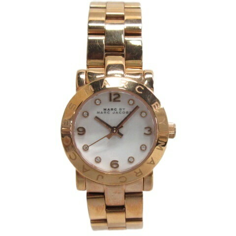 OMEGA - 【中古】マークバイマークジェイコブス MARC by MARC JACOBS 腕時計 クォーツ ゴールドカラー ■GY74 レディース 【ベクトル 古着】 260522