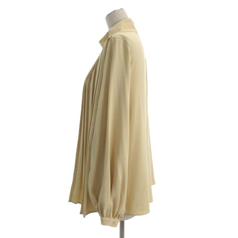 【中古】ミラオーウェン Mila Owen カットソー ブラウス シャツ プリーツ イエロー 0 レディース 【ベクトル 古着】 260518 auc-vector-21176684 ブランド古着の買取販売ベクトル サンプル画像3