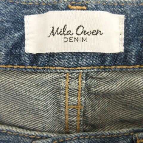 【中古】ミラオーウェン Mila Owen デニム パンツ ジーンズ カットオフ 1 インディゴ 260615E レディース 【ベクトル 古着】 260615 auc-vector-21030141 ブランド古着の買取販売ベクトル サンプル画像3