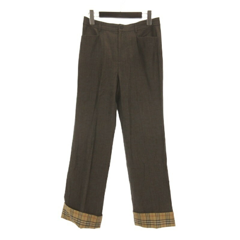 バーバリーゴルフ BURBERRY GOLF ノバチェック パンツ ブラウン 11 ■GY47 レディース  260622