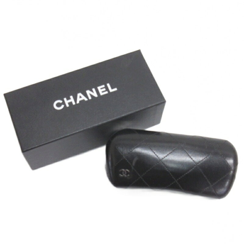 【中古】シャネル CHANEL ココマーク メガネケース ブラック その他 【ベクトル 古着】 260715
