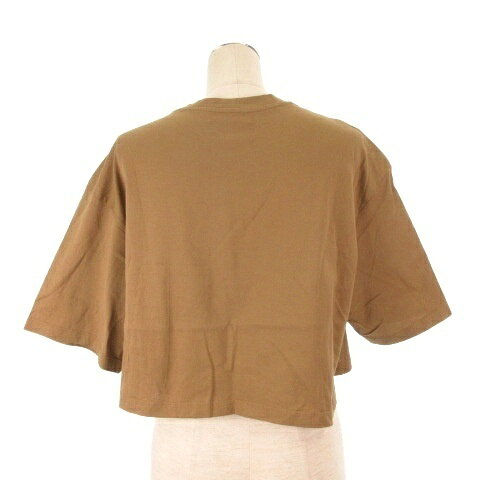 【中古】ミラオーウェン Mila Owen Mロゴ2サイズ ハイライン Tシャツ 0 ブラウン 260811E レディース 【ベクトル 古着】 260811 auc-vector-21175726 ブランド古着の買取販売ベクトル サンプル画像2