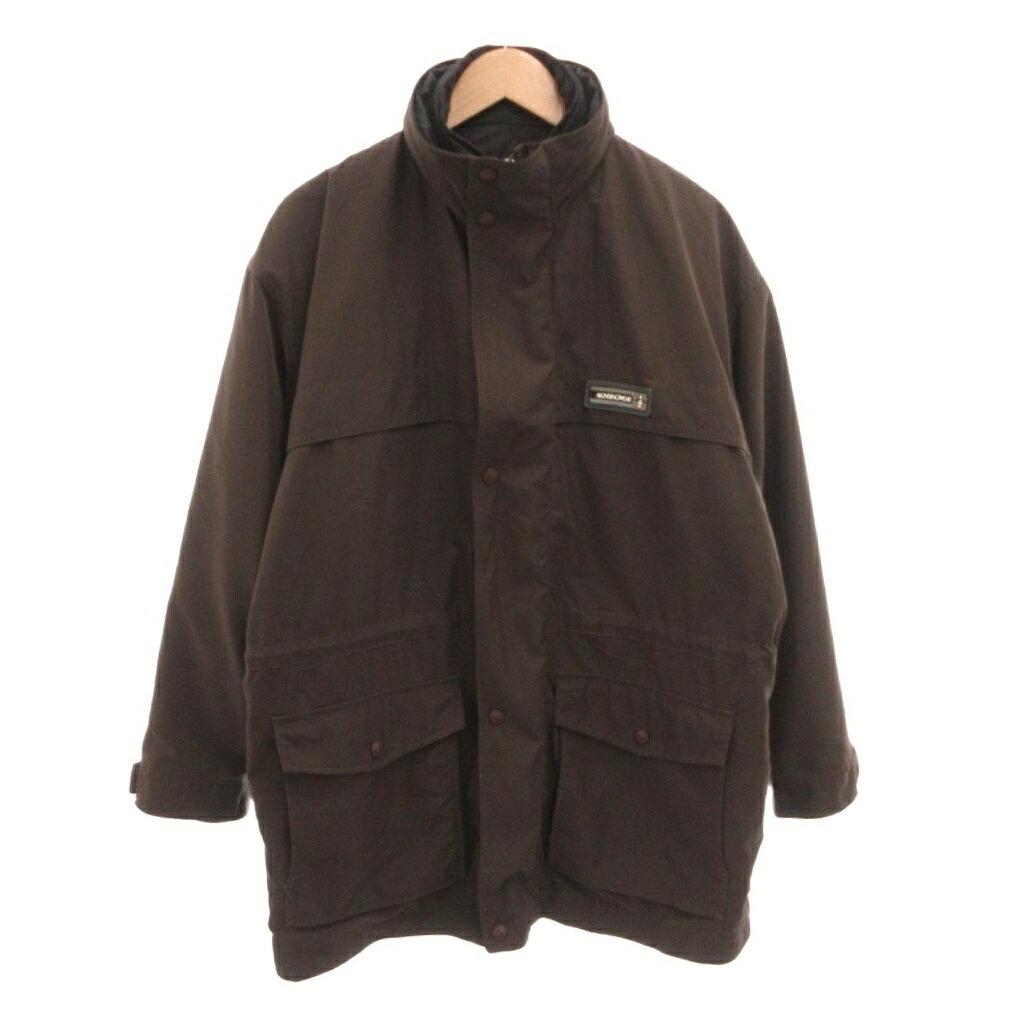 【中古】マンシングウェア MUNSINGWEAR ライナー付きジャケット スタンドカラー MA ダークブラウン ハイネック ロゴ /TQ ■GY09 メンズ 【ベクトル 古着】 260818ブランドマンシングウェア MUNSINGWEAR表記サイズMA実寸サイズ肩幅：57cm　身幅：66cm　着丈：84cm　袖丈：57cm　　素材表地：ポリエステル 裏地：ポリエステル ライナー中綿：ポリエステル色ダークブラウン仕様ライナー付き(着脱可能) 状態・首元に若干の色褪せ その他に目立ったダメージはなく、問題なくご使用いただける商品です。 ※あくまでも中古品ですので掲載写真や記載内容をご確認いただき、ご理解の上ご購入ください。付属品付属品なし、写真に写っている物が全てです。備考（株）デサント こちらのお品物は店舗で保管しておらず、店頭販売出来かねます。（※お取り寄せも出来かねます） 品番:なし商品のお問い合わせの回答を休止しております。＊各商品ページの商品詳細等をご確認の上ご購入ください。【中古】マンシングウェア MUNSINGWEAR ライナー付きジャケット スタンドカラー MA ダークブラウン ハイネック ロゴ /TQ ■GY09 メンズ 【ベクトル 古着】 260818状態ランク　”AB”詳細については、下記および「状態ランクについて」ページをご覧ください。未使用・新品の商品ほぼ新品同様の商品使用感が少なく、かなり状態の良い商品使用感はあるが、傷や汚れの少ない商品使用感の他、傷や汚れが見られる商品かなり大きな傷みがある難あり商品※S〜CランクはUSED品となりますので、使用感をご理解の上でご入札下さい。状態ランクについてinformationブランドマンシングウェア MUNSINGWEAR表記サイズMA実寸サイズ肩幅：57cm　身幅：66cm　着丈：84cm　袖丈：57cm　　素材表地：ポリエステル 裏地：ポリエステル ライナー中綿：ポリエステル色ダークブラウン仕様ライナー付き(着脱可能) 状態・首元に若干の色褪せ その他に目立ったダメージはなく、問題なくご使用いただける商品です。 ※あくまでも中古品ですので掲載写真や記載内容をご確認いただき、ご理解の上ご購入ください。付属品付属品なし、写真に写っている物が全てです。備考（株）デサント こちらのお品物は店舗で保管しておらず、店頭販売出来かねます。（※お取り寄せも出来かねます） 品番:なし商品のお問い合わせの回答を休止しております。＊各商品ページの商品詳細等をご確認の上ご購入ください。本商品は一点物です他サイトや店舗にて販売している商品です。多少のお時間差にて欠品になることもございます。予めご了承頂ますようお願い致します。ベクトル・サイズガイドはこちらこの商品と同じブランドの商品を見る