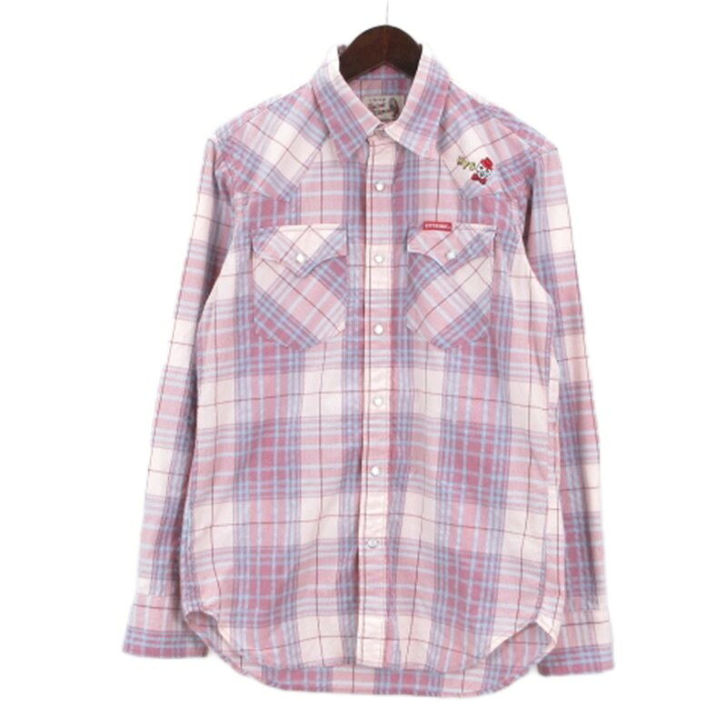【中古】ヒステリックグラマー HYSTERIC GLAMOUR ウエスタン チェック シャツ スカル 長袖 ピンク系 M 02201AH03 ■GY09 メンズ 【ベクトル 古着】 260820ブランドヒステリックグラマー HYSTERIC GLAMOUR表記サイズM実寸サイズ肩幅：43cm　身幅：51cm　着丈：75.5cm　袖丈：62.5cm　　素材表地：綿65％ ポリエステル35％色ピンク系状態多少の使用感がございますが、その他に目立ったダメージはなく、問題なくご使用いただける商品です。 ※あくまでも中古品ですので掲載写真や記載内容をご確認いただき、ご理解の上ご購入ください。 備考02201AH03 (株)オゾンコミュニティ商品のお問い合わせの回答を休止しております。＊各商品ページの商品詳細等をご確認の上ご購入ください。【中古】ヒステリックグラマー HYSTERIC GLAMOUR ウエスタン チェック シャツ スカル 長袖 ピンク系 M 02201AH03 ■GY09 メンズ 【ベクトル 古着】 260820状態ランク　”AB”詳細については、下記および「状態ランクについて」ページをご覧ください。未使用・新品の商品ほぼ新品同様の商品使用感が少なく、かなり状態の良い商品使用感はあるが、傷や汚れの少ない商品使用感の他、傷や汚れが見られる商品かなり大きな傷みがある難あり商品※S〜CランクはUSED品となりますので、使用感をご理解の上でご入札下さい。状態ランクについてinformationブランドヒステリックグラマー HYSTERIC GLAMOUR表記サイズM実寸サイズ肩幅：43cm　身幅：51cm　着丈：75.5cm　袖丈：62.5cm　　素材表地：綿65％ ポリエステル35％色ピンク系状態多少の使用感がございますが、その他に目立ったダメージはなく、問題なくご使用いただける商品です。 ※あくまでも中古品ですので掲載写真や記載内容をご確認いただき、ご理解の上ご購入ください。 備考02201AH03 (株)オゾンコミュニティ商品のお問い合わせの回答を休止しております。＊各商品ページの商品詳細等をご確認の上ご購入ください。本商品は一点物です他サイトや店舗にて販売している商品です。多少のお時間差にて欠品になることもございます。予めご了承頂ますようお願い致します。ベクトル・サイズガイドはこちらこの商品と同じブランドの商品を見る