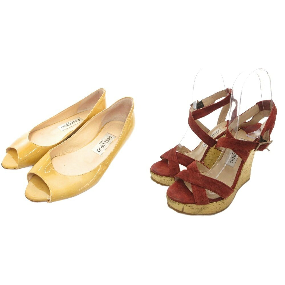 ジミーチュウ　jimmy choo パテントサンダル 試着のみ未使用品 楽天市場】ジミーチュウ パテント サンダル（靴）の通販