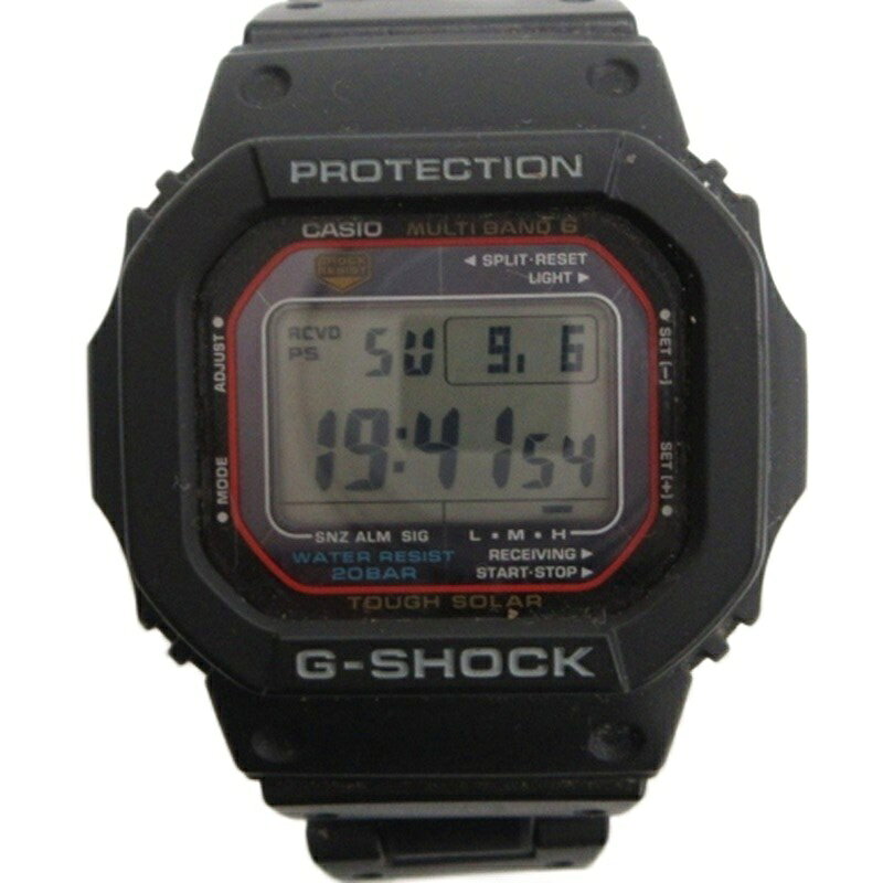 【中古】カシオジーショック CASIO G-SHOCK 腕時計 ソーラー ブラック GW-M5610U-1JF メンズ 【ベクトル 古着】 260907