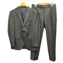 【中古】ザ・スーツカンパニー THE SUIT COMPANY スーツ ジャケット シングル パンツ ダブル ストライプ ウール混 170cm/4Drop チャコールグレー メンズ 【ベクトル 古着】 231003ブランドザ・スーツカンパニー THE SUIT COMPANY表記サイズ170cm/4Drop実寸サイズジャケット 肩幅：41cm　ジャケット 身幅：49cm　ジャケット 袖丈：56.5cm　ジャケット 着丈：71.5cm　パンツ ウエスト：80cm　パンツ もも幅：30cm　パンツ 裾幅：18cm　パンツ 股上：24cm　パンツ 股下：71.5cm　　素材ジャケット 表地：毛99%、絹1% 胴裏：レーヨン、ポリエステル 袖裏：キュプラ パンツ 表地：毛99%、絹1%色チャコールグレー ※色に関してはこの出品者の主観で判断しておりますので、カタログや正規のカラーとは言い回しが異なる場合があります。仕様ジャケット フロントボタン×2、サイドポケット×2、胸ポケット×1、内ポケット×4 パンツ フロントジップ、ホック、ボタン×2、サイドポケット×2、バックポケット×2状態この商品には下記のようなダメージがあります。 ・パンツ左裾1cm程ほつれ ※全体的に中古品としての使用感と上記のようなダメージがありますが、通常使用には支障のない商品です。 掲載写真や記載内容をご確認いただき、ご理解の上ご購入ください。商品のお問い合わせの回答を休止しております。＊各商品ページの商品詳細等をご確認の上ご購入ください。【中古】ザ・スーツカンパニー THE SUIT COMPANY スーツ ジャケット シングル パンツ ダブル ストライプ ウール混 170cm/4Drop チャコールグレー メンズ 【ベクトル 古着】 231003状態ランク　”B”詳細については、下記および「状態ランクについて」ページをご覧ください。未使用・新品の商品ほぼ新品同様の商品使用感が少なく、かなり状態の良い商品使用感はあるが、傷や汚れの少ない商品使用感の他、傷や汚れが見られる商品かなり大きな傷みがある難あり商品※S〜CランクはUSED品となりますので、使用感をご理解の上でご入札下さい。状態ランクについてinformationブランドザ・スーツカンパニー THE SUIT COMPANY表記サイズ170cm/4Drop実寸サイズジャケット 肩幅：41cm　ジャケット 身幅：49cm　ジャケット 袖丈：56.5cm　ジャケット 着丈：71.5cm　パンツ ウエスト：80cm　パンツ もも幅：30cm　パンツ 裾幅：18cm　パンツ 股上：24cm　パンツ 股下：71.5cm　　素材ジャケット 表地：毛99%、絹1% 胴裏：レーヨン、ポリエステル 袖裏：キュプラ パンツ 表地：毛99%、絹1%色チャコールグレー ※色に関してはこの出品者の主観で判断しておりますので、カタログや正規のカラーとは言い回しが異なる場合があります。仕様ジャケット フロントボタン×2、サイドポケット×2、胸ポケット×1、内ポケット×4 パンツ フロントジップ、ホック、ボタン×2、サイドポケット×2、バックポケット×2状態この商品には下記のようなダメージがあります。 ・パンツ左裾1cm程ほつれ ※全体的に中古品としての使用感と上記のようなダメージがありますが、通常使用には支障のない商品です。 掲載写真や記載内容をご確認いただき、ご理解の上ご購入ください。商品のお問い合わせの回答を休止しております。＊各商品ページの商品詳細等をご確認の上ご購入ください。本商品は一点物です他サイトや店舗にて販売している商品です。多少のお時間差にて欠品になることもございます。予めご了承頂ますようお願い致します。ベクトル・サイズガイドはこちらこの商品と同じブランドの商品を見る