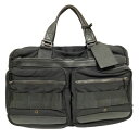 【中古】ブリーフィング BRIEFING ハンドバック ビジネスバック ブリーフケース ワンポイント ロゴ 黒 ブラック メンズ 【ベクトル 古着】 24052...