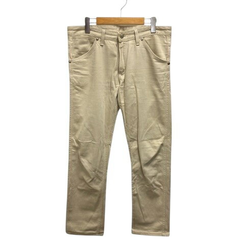 【中古】ラングラー WRANGLER パンツ スラックス チノ ストレート ロゴ 33 ベージュ メンズ 【ベクトル 古着】 250615 【中古】ラングラー WRANGLER パンツ スラックス チノ ストレート ロゴ 33 ベージュ メンズ 【ベクトル 古着】 250615