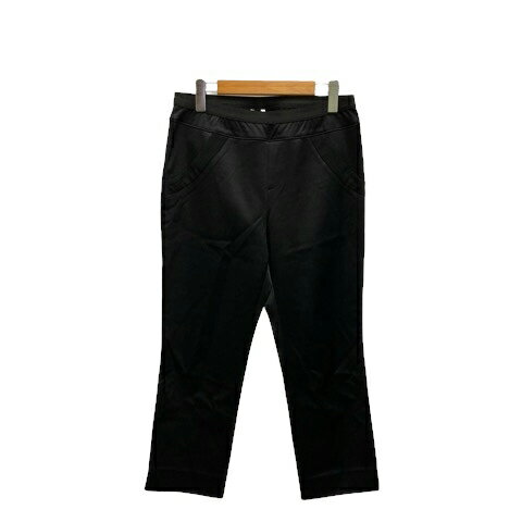 【中古】ギャバジンケーティー Gabardine K.T パンツ スラックス ウエストゴム ストレッチ M 黒 ブラック レディース 【ベクトル 古着】 250627 【中古】ギャバジンケーティー Gabardine K.T パンツ スラックス ウエストゴム ストレッチ M 黒 ブラック レディース 【ベクトル 古着】 250627