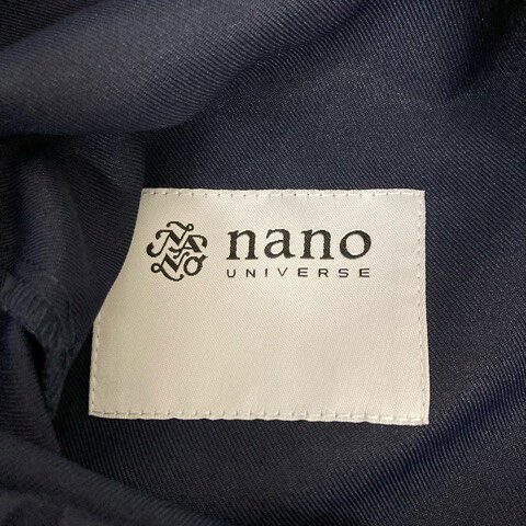 【中古】ナノユニバース nano universe パンツ 無地 ウエストゴム センタープレス NU2854 WS 紺 ネイビー レディース 【ベクトル 古着】 250901 auc-vector-20461734 ブランド古着の買取販売ベクトル サンプル画像3