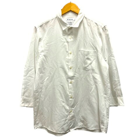 【中古】グローバルワーク GLOBAL WORK シャツ ブラウス リネン混 無地 七分袖 M 白 ホワイト レディース 【ベクトル 古着】 260827 auc-vector-21273473 ブランド古着の買取販売ベクトル パッケージ画像